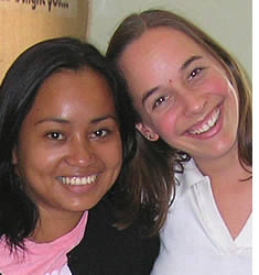 <b>Andrea Rebsamen</b> mit ihrem spanischen Lehrer Janeth Martínez, <b>...</b> - andrea-rebsamen